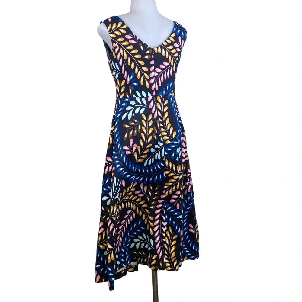 Boden Mary Sleeveless Print Midi Dress - Picture 11 of 14